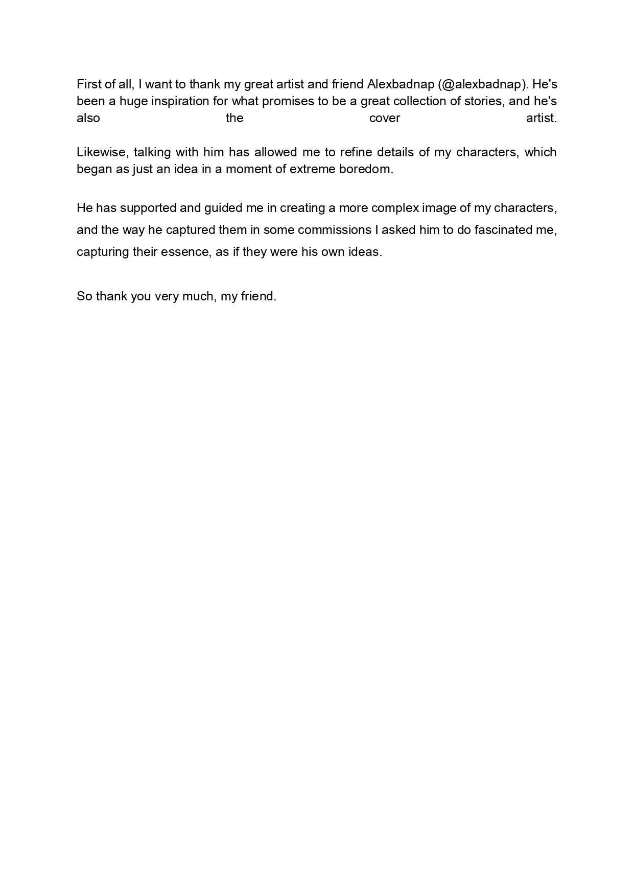 Between Dreams and Lies. Chapter 1. Thoughts. page 2 full