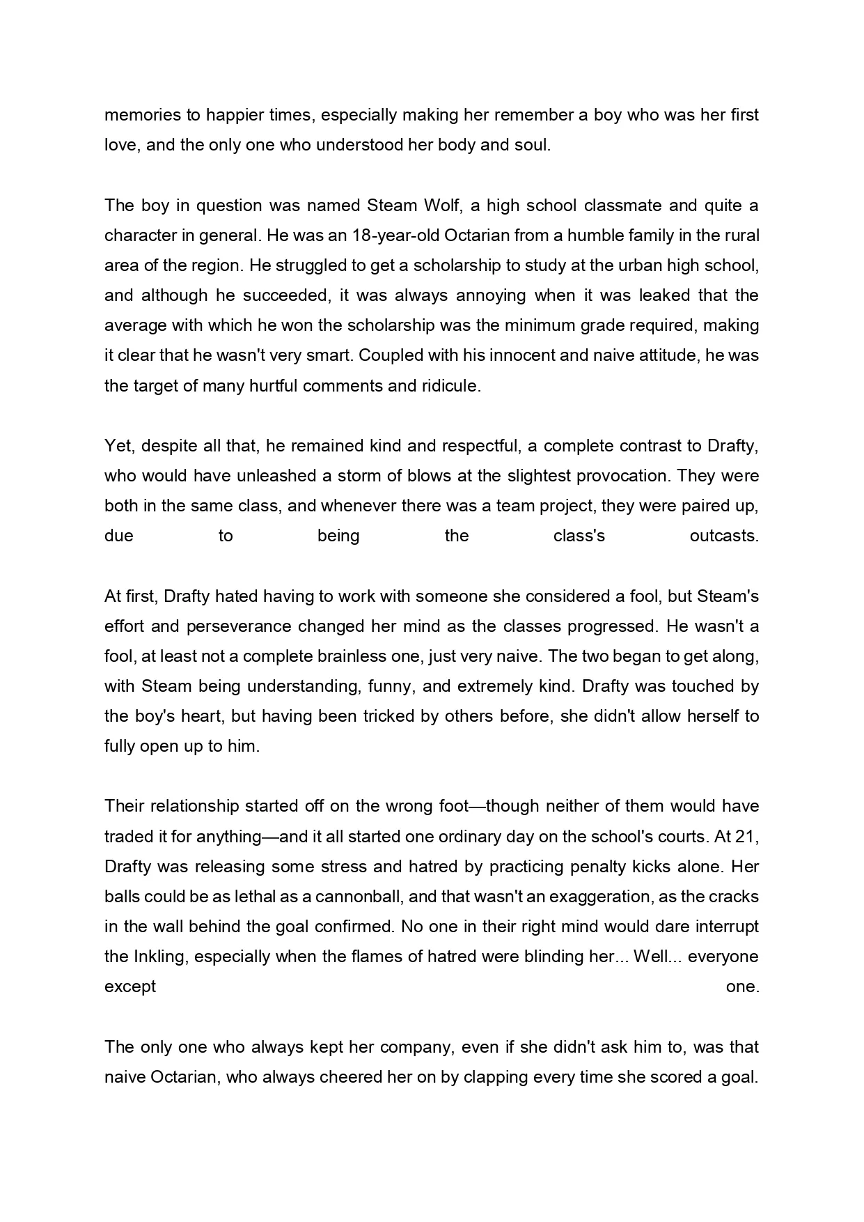 Between Dreams and Lies. Chapter 1. Thoughts. page 5 full