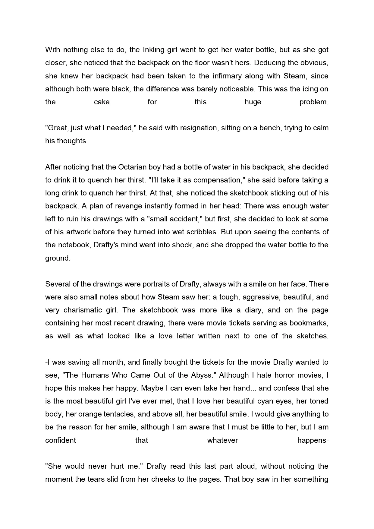 Between Dreams and Lies. Chapter 1. Thoughts. page 8 full