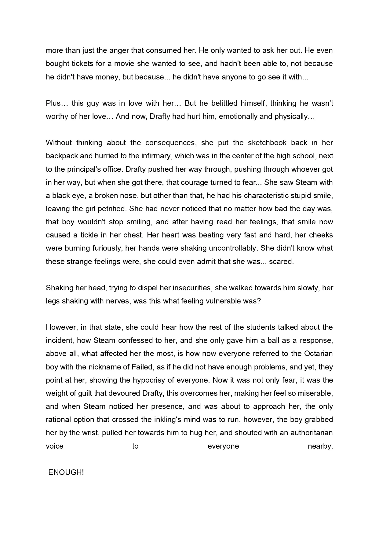 Between Dreams and Lies. Chapter 1. Thoughts. page 9 full