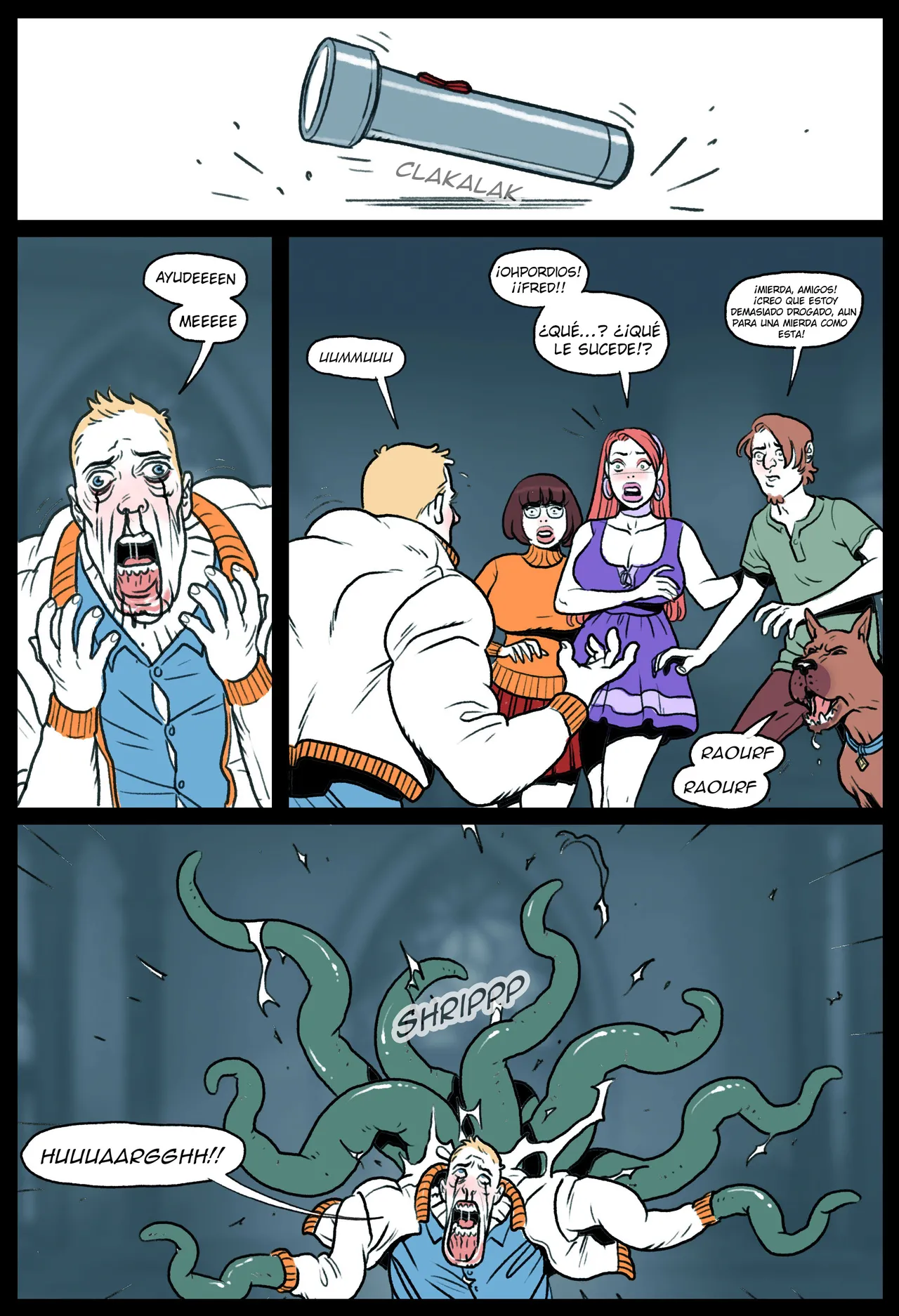 Daphne &amp; Velma vs. Tentacles page 4 full
