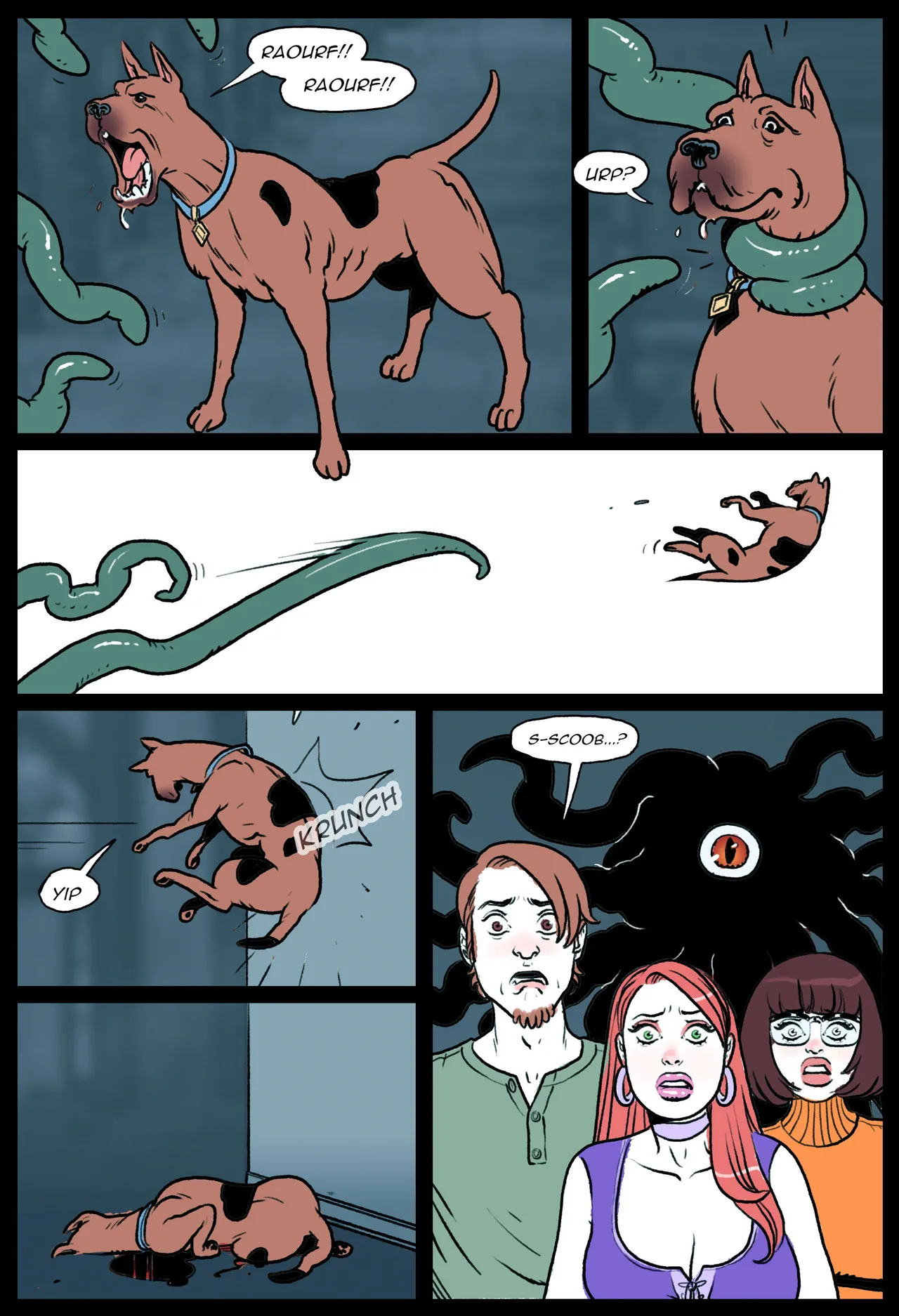 Daphne &amp; Velma vs. Tentacles page 6 full