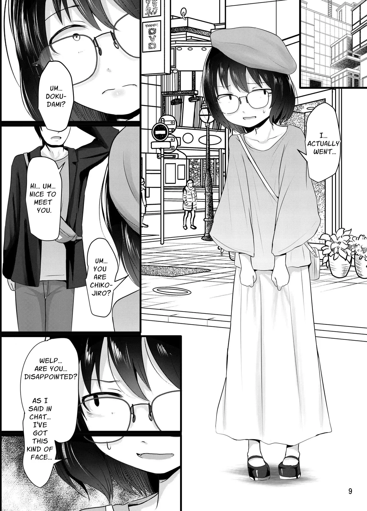 Kogara Mojo-san ga Off de Attemiru | Unpopular Woman Meets-up Offline page 9 full