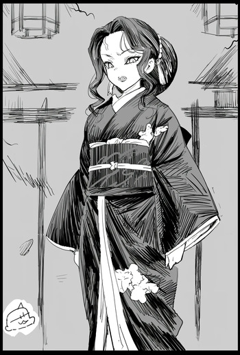 Onna Muzan-sama ni Shaburaretai cover