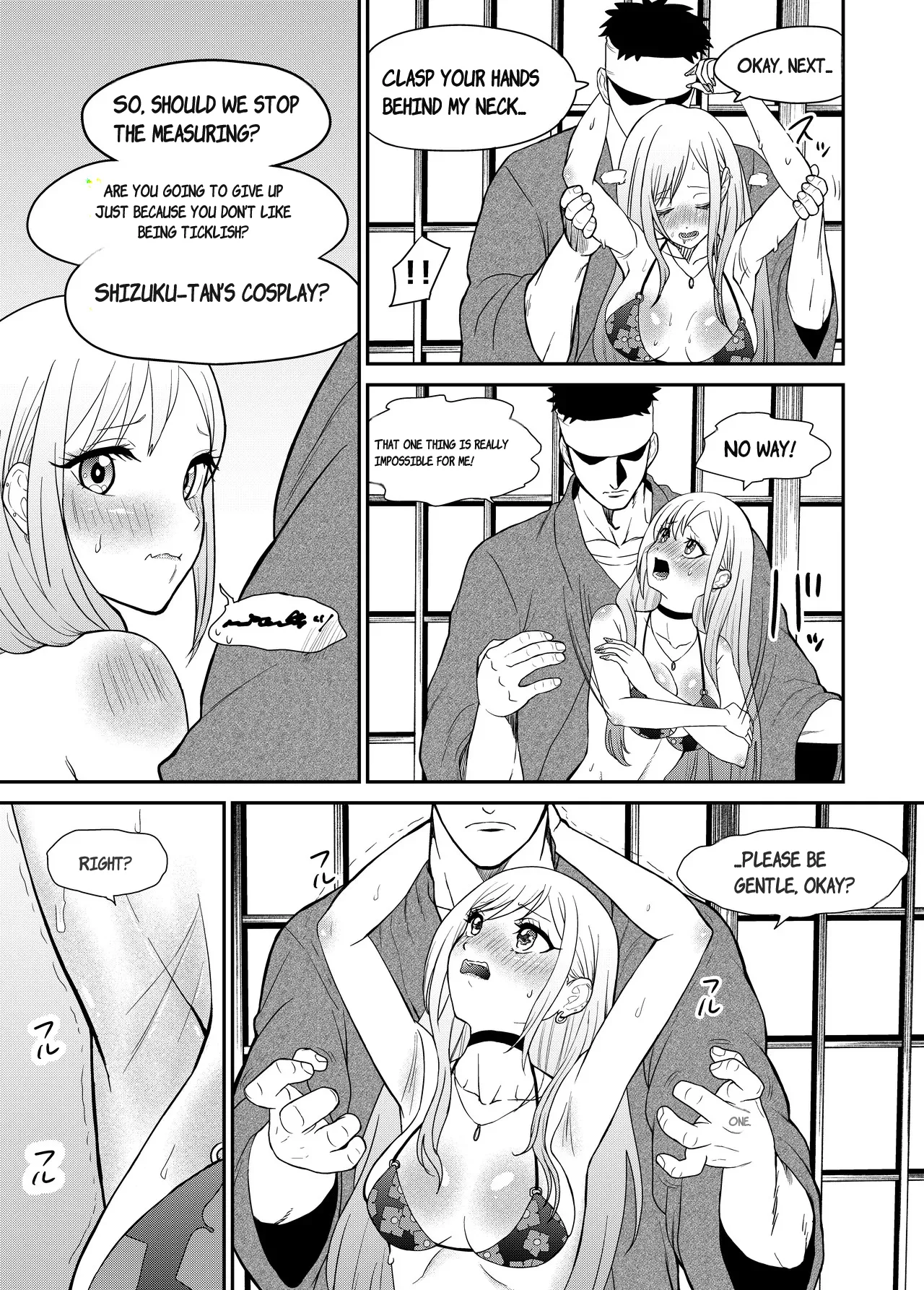 Sono Kisekae Ningyou ha Kocho Kocho Saisun Sareru | That Dress-Up Doll is Measured Meticulously page 7 full