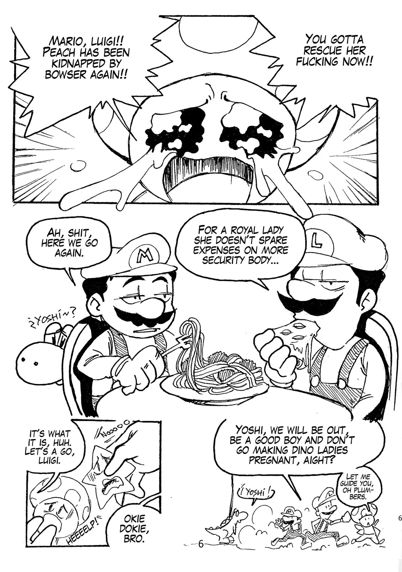 Super Princess Peach! page 6 full