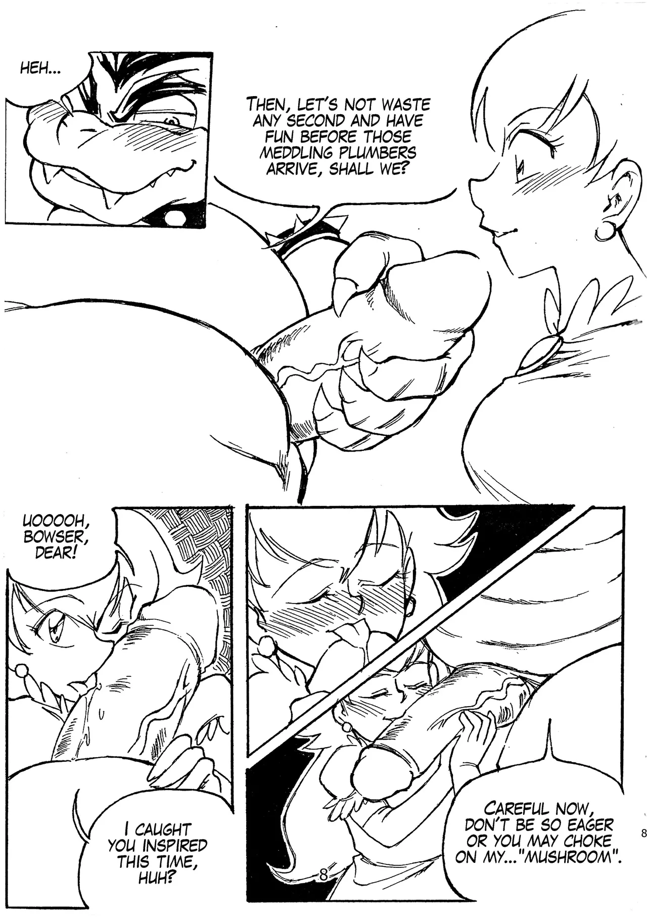 Super Princess Peach! page 8 full