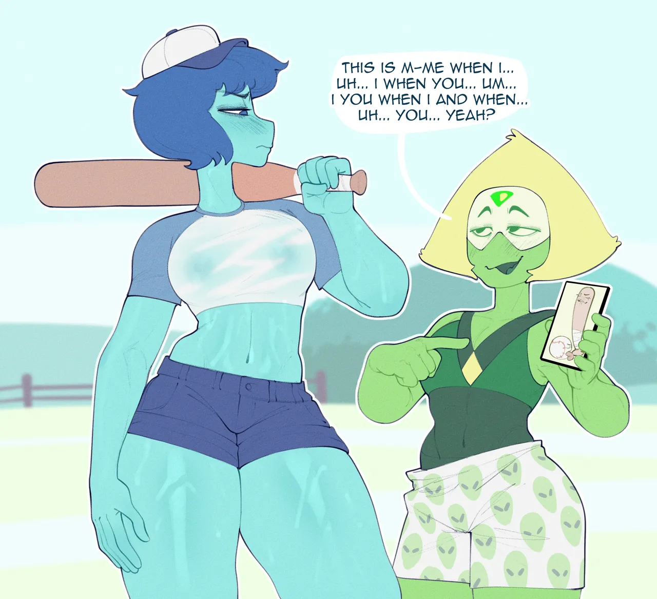 Lapis &amp; Peridot page 7 full