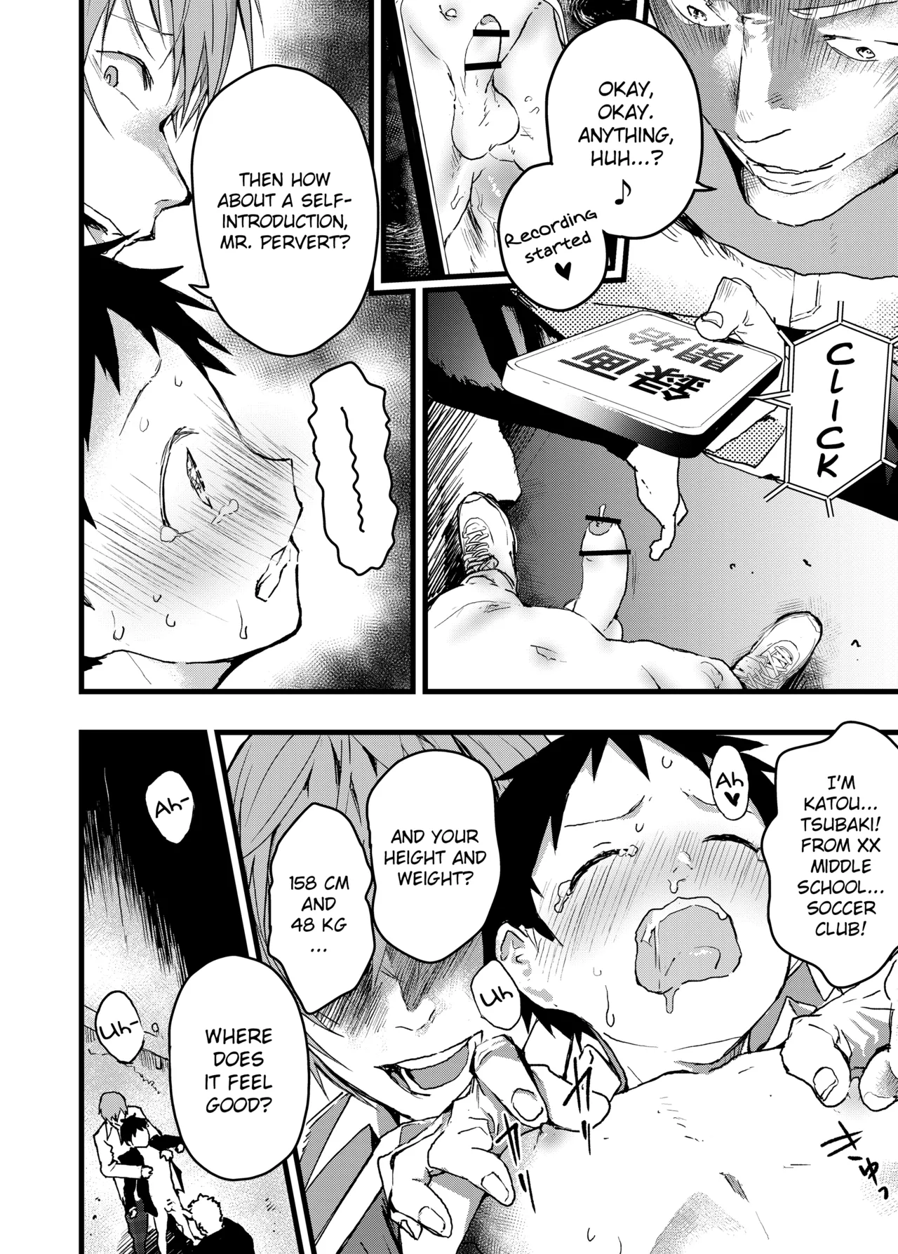 Rape Sarete Kairaku Ochi Chikan ni Goukan Sareta Shounen page 8 full