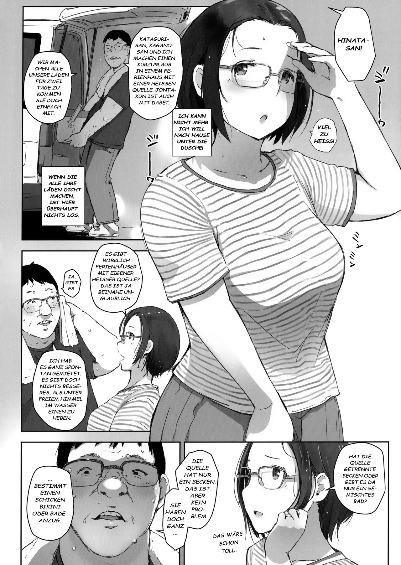 Ojisan to Yuku Hitoduma Higaeri Konyoku Rotenburo page 3 full
