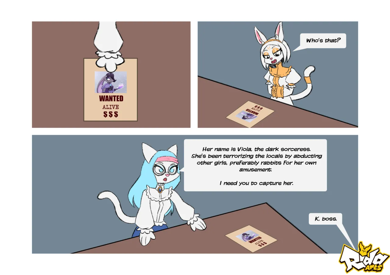 Bounty Hunting &amp; Viola's Prison page 1 full