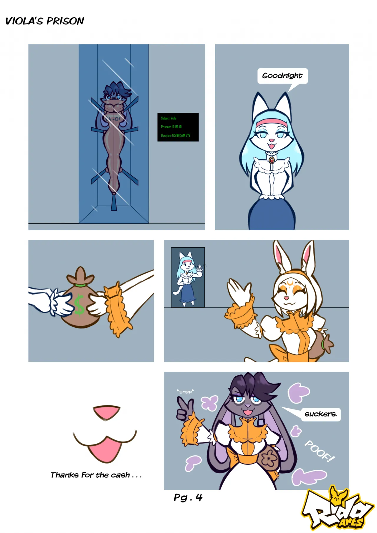 Bounty Hunting &amp; Viola's Prison page 7 full