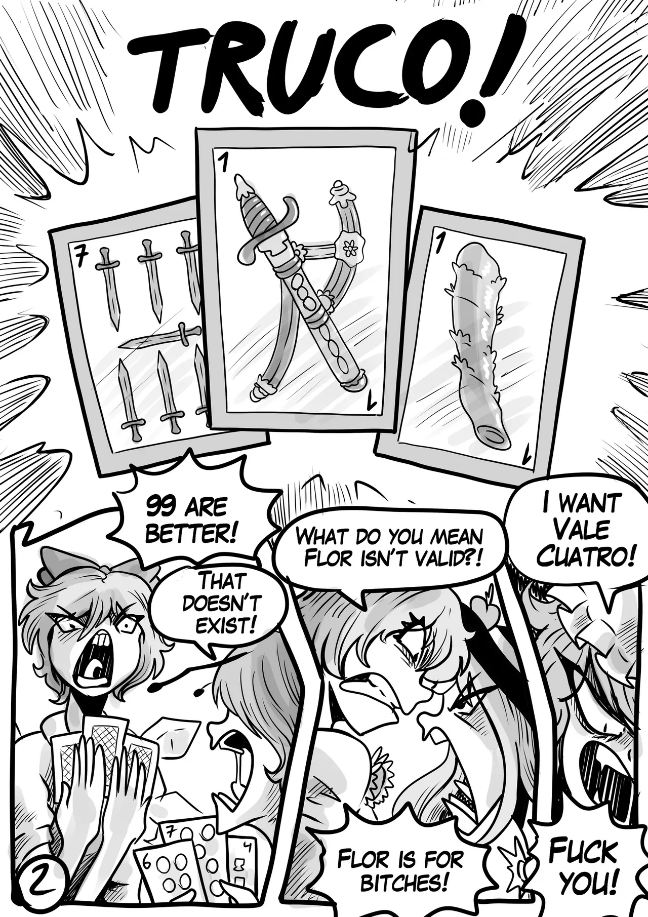 Touhou TRUCO! page 3 full