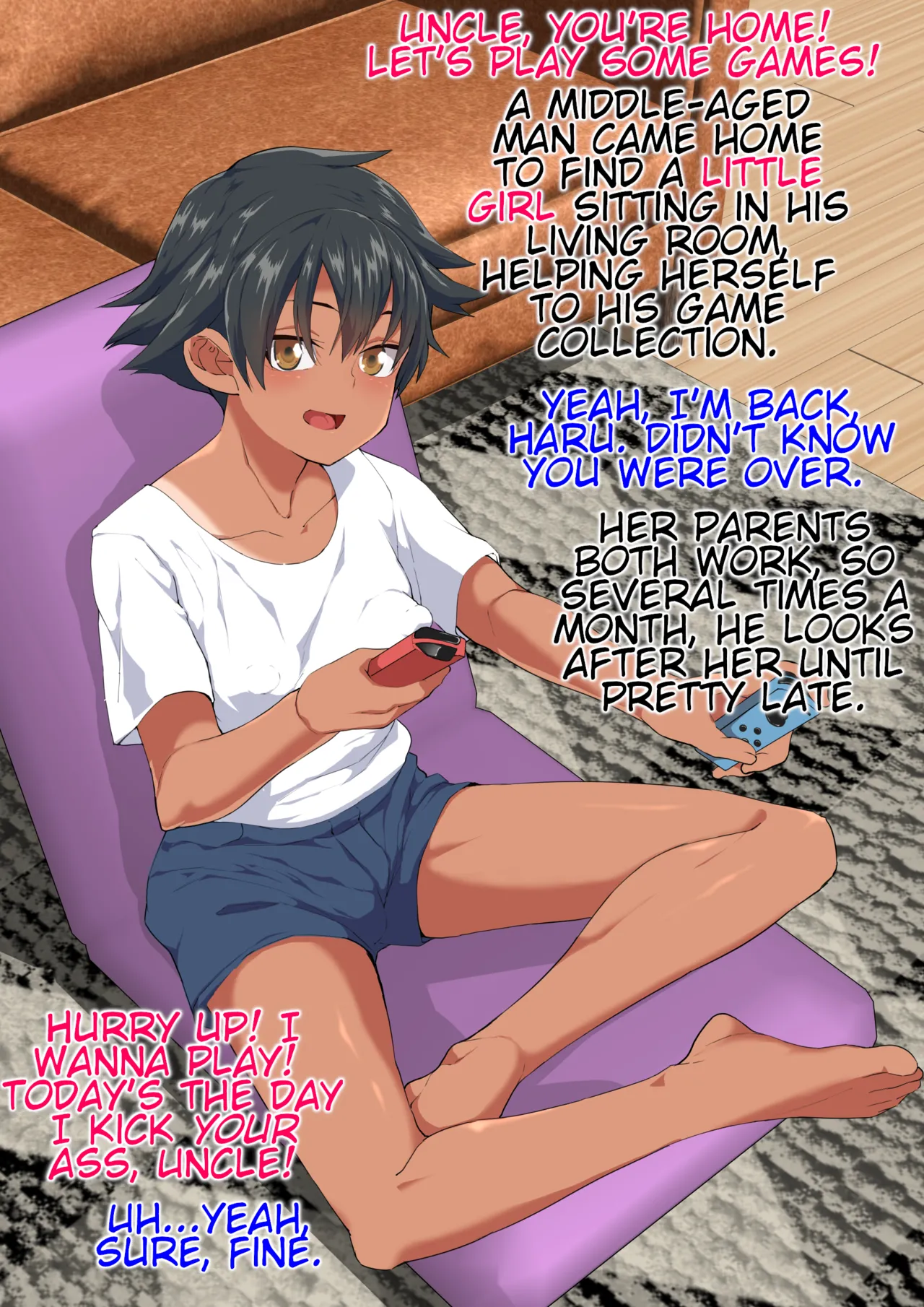 Making a Bet With a Competitive Niece / Makezugirai no Meikko to Shoubu suru Hanashi page 2 full