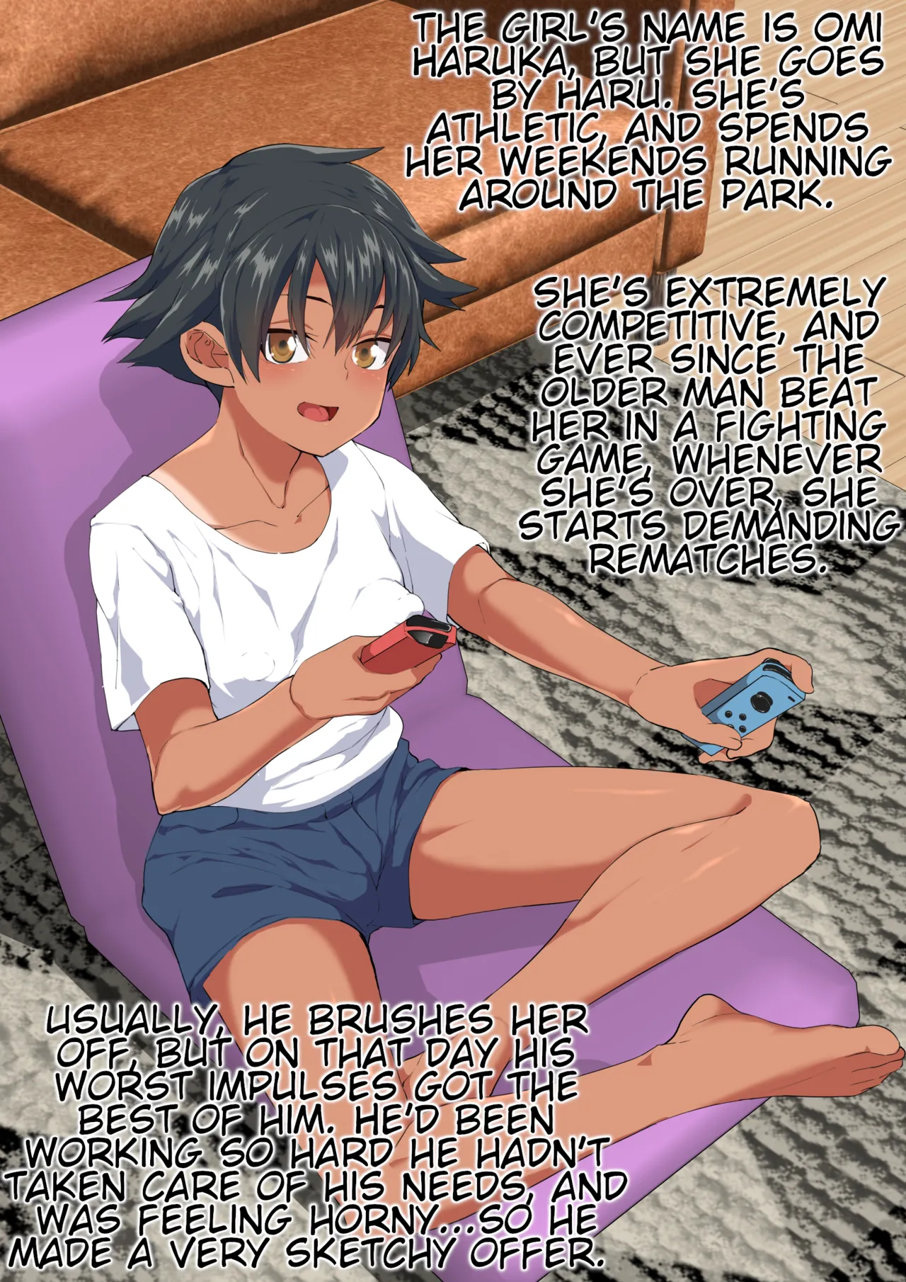 Making a Bet With a Competitive Niece / Makezugirai no Meikko to Shoubu suru Hanashi page 3 full