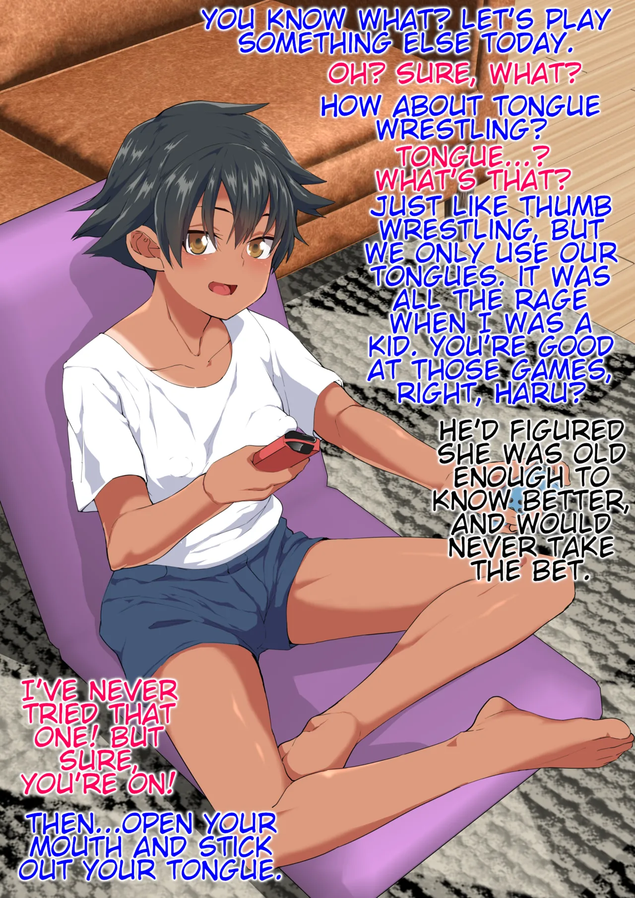 Making a Bet With a Competitive Niece / Makezugirai no Meikko to Shoubu suru Hanashi page 4 full