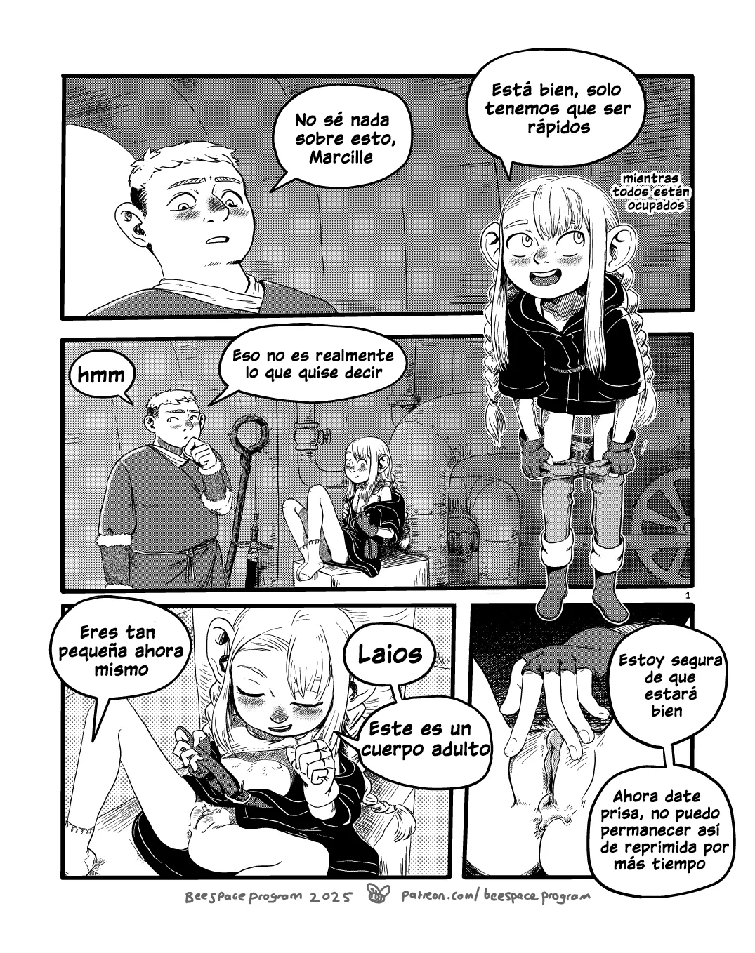 Dunmeshi Changeling Comic page 1 full
