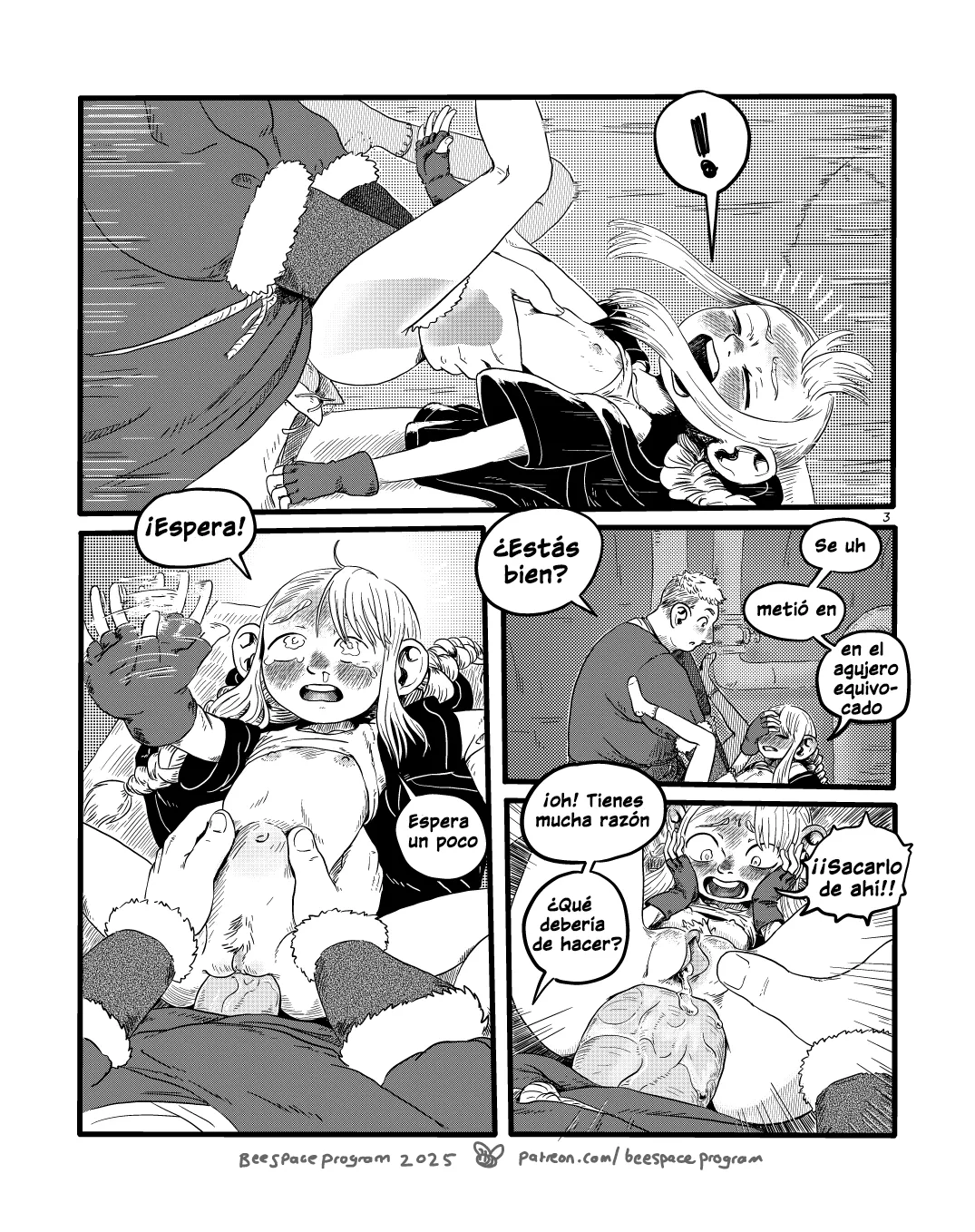 Dunmeshi Changeling Comic page 3 full