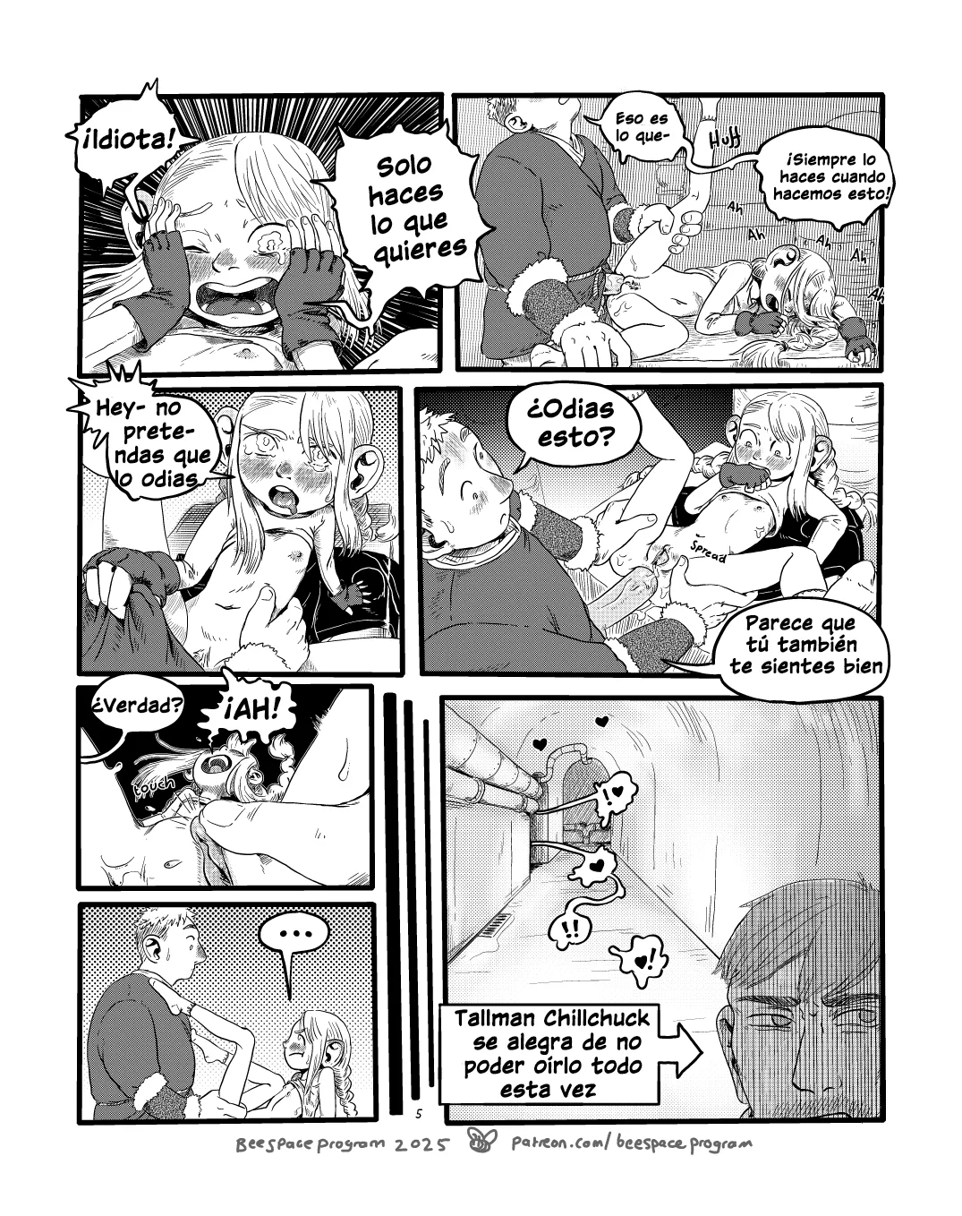 Dunmeshi Changeling Comic page 5 full