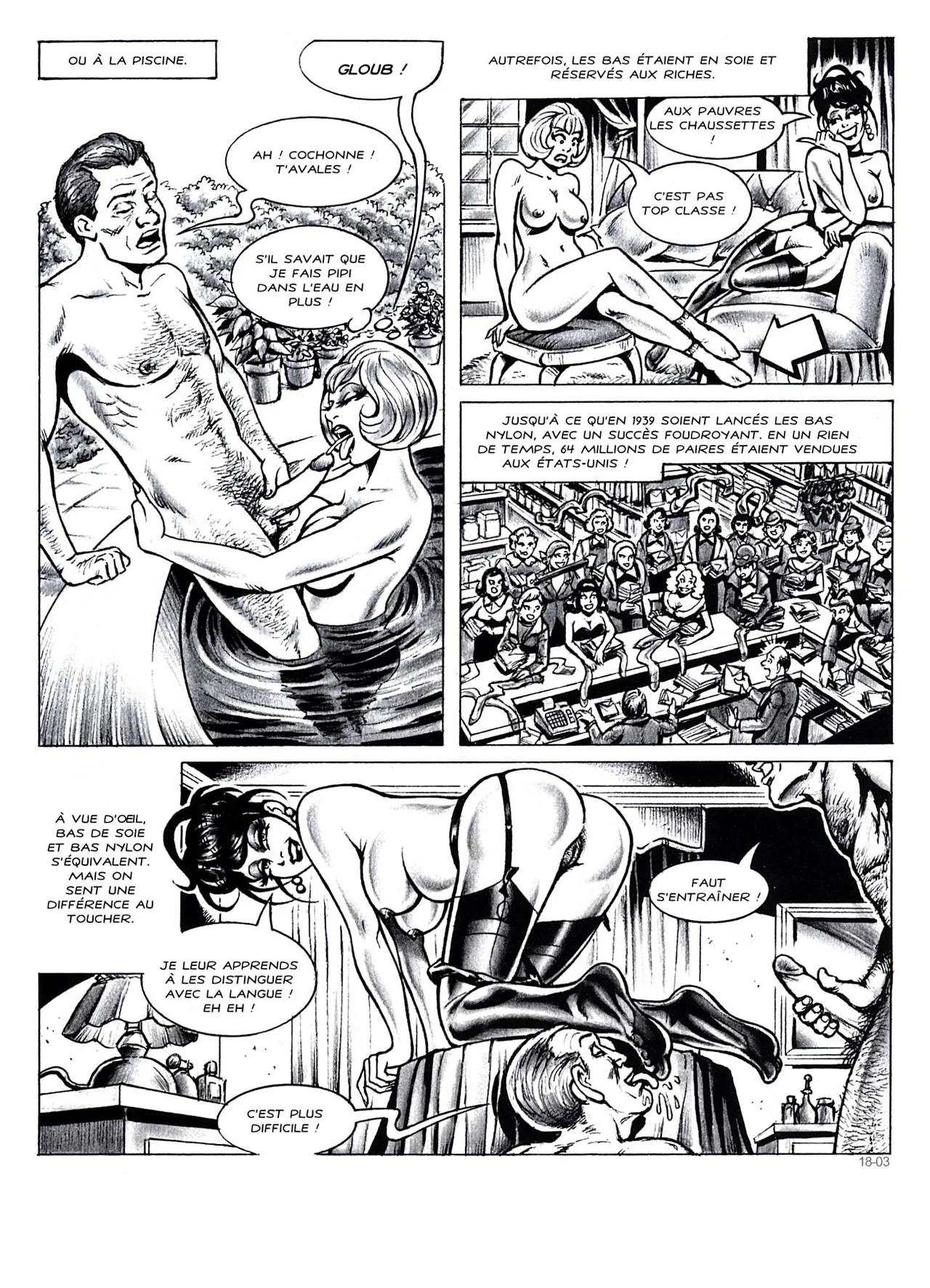 Nik Guerra &amp; Celestino Pes - Les Histoires de Magenta #18 : Phénoménologie des bas nylon page 4 full