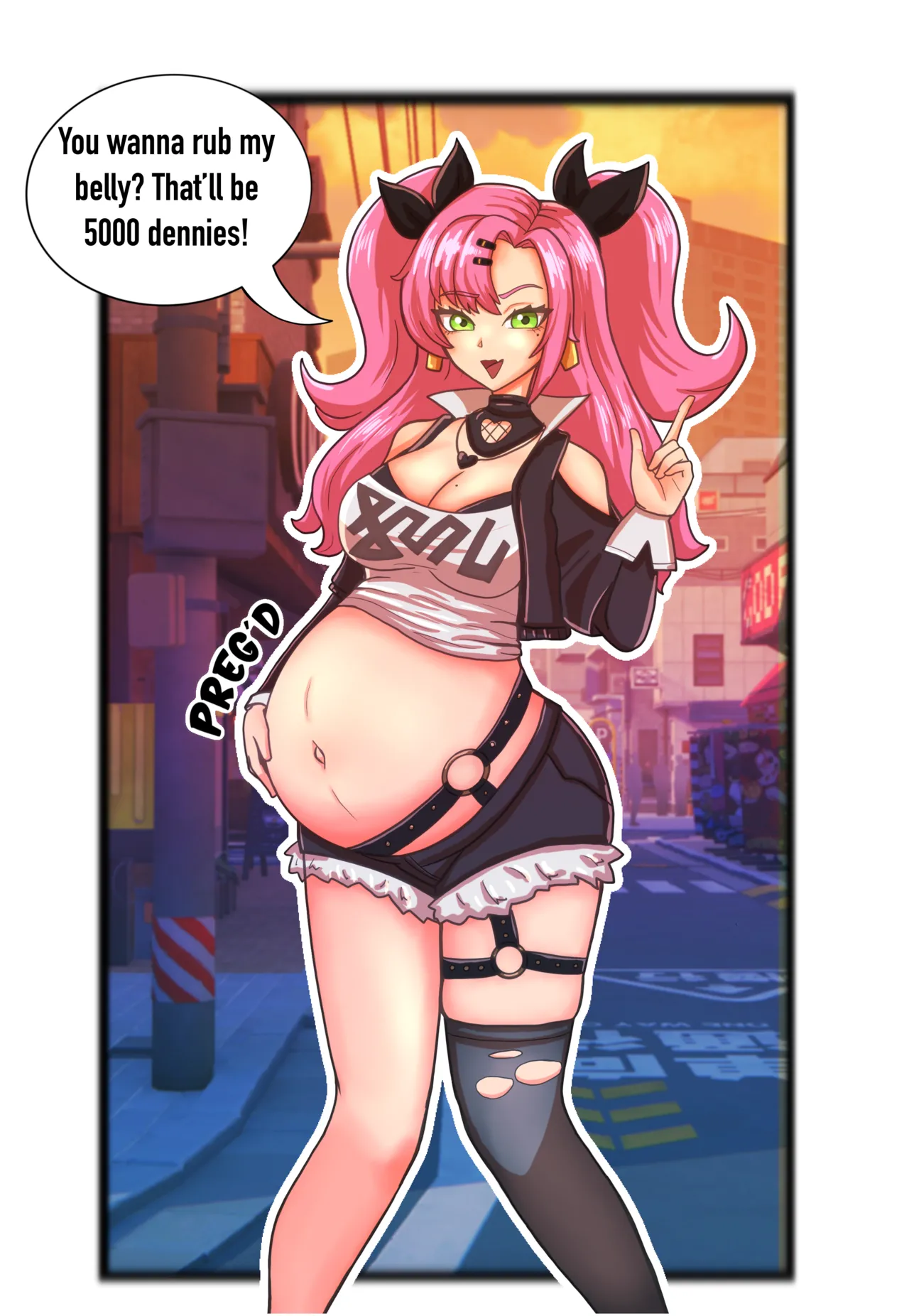 Flirtatious Levy Mcgarden / Nicole's Surrogacy Debt page 6 full