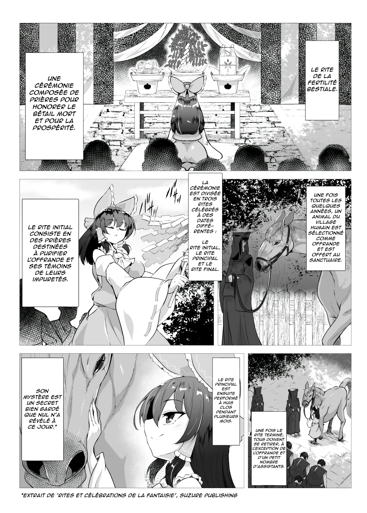 Uma Miko Reimu | La prêtresse et le cheval page 2 full