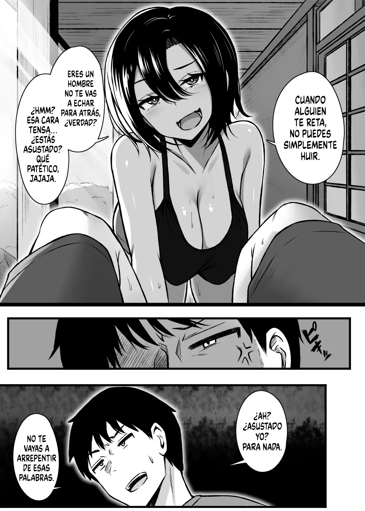 Makezu Girai na Osananajimi to H Shoubu suru Hanashi｜Competencia Sexual con mi Amiga de la Infancia que Odia Perder page 6 full
