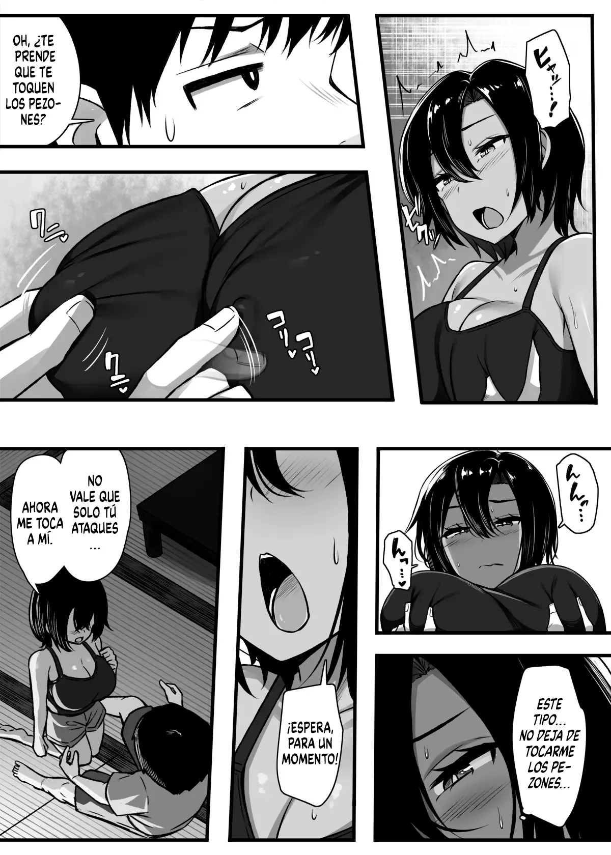 Makezu Girai na Osananajimi to H Shoubu suru Hanashi｜Competencia Sexual con mi Amiga de la Infancia que Odia Perder page 9 full