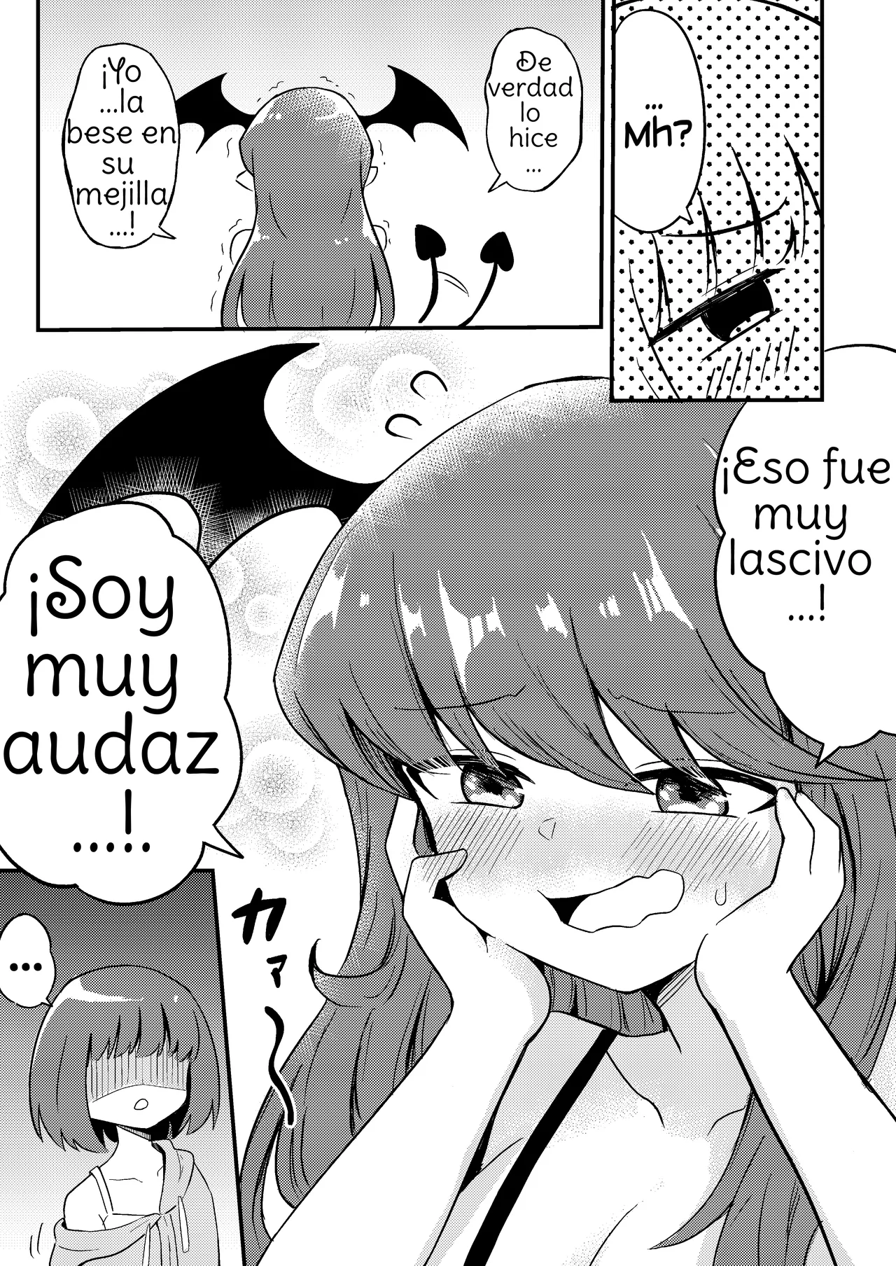 Ubu na Succubus Wakarase Yuri Ecchi  Teaching the Inexperienced Succubus a Lesson with Yuri Sex page 5 full