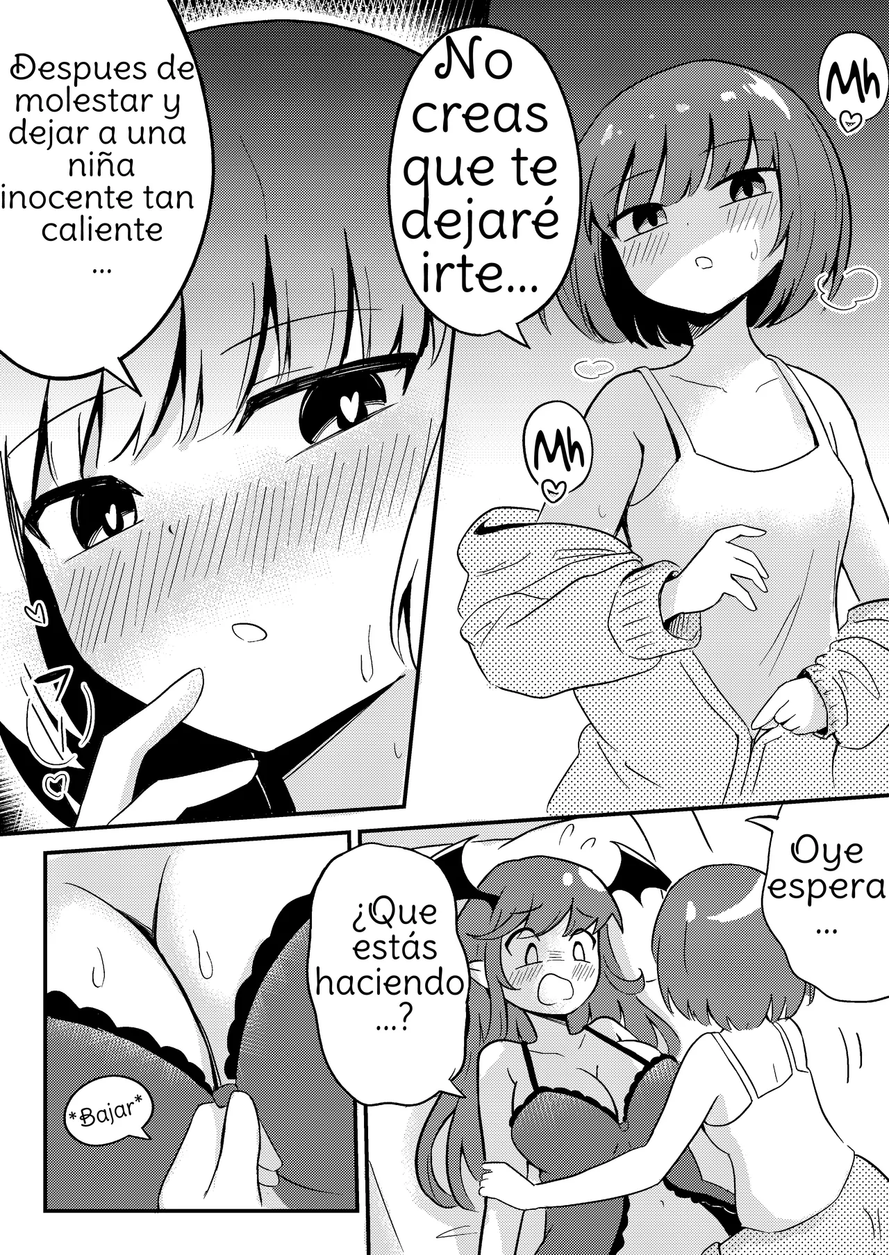 Ubu na Succubus Wakarase Yuri Ecchi  Teaching the Inexperienced Succubus a Lesson with Yuri Sex page 8 full