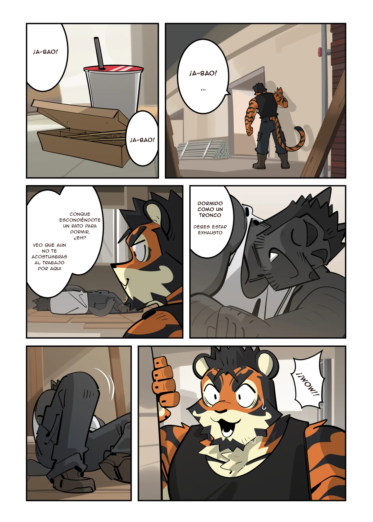 Mi compañero de cuarto es Heterosexual / Trabajo Duro 💪🏻 page 6 full