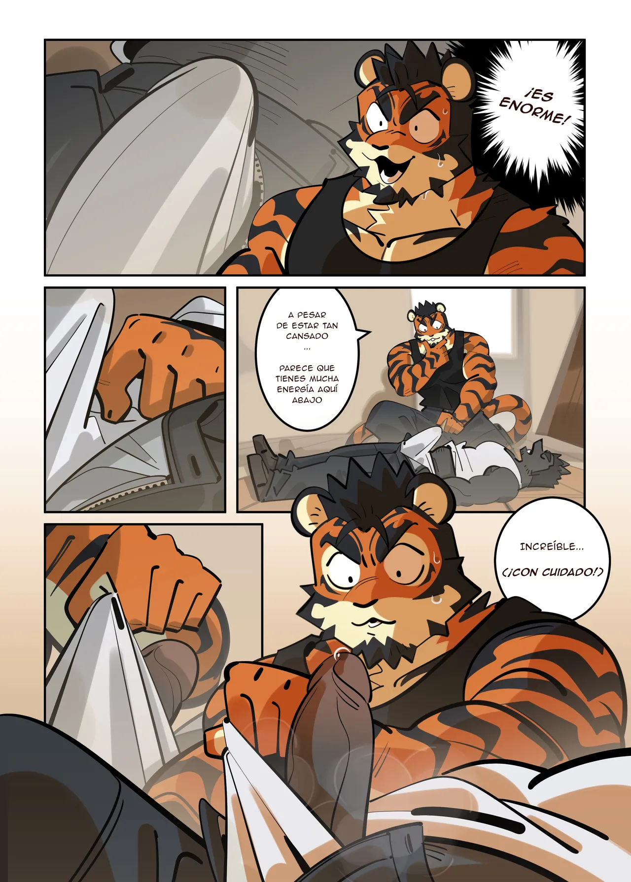 Mi compañero de cuarto es Heterosexual / Trabajo Duro 💪🏻 page 8 full