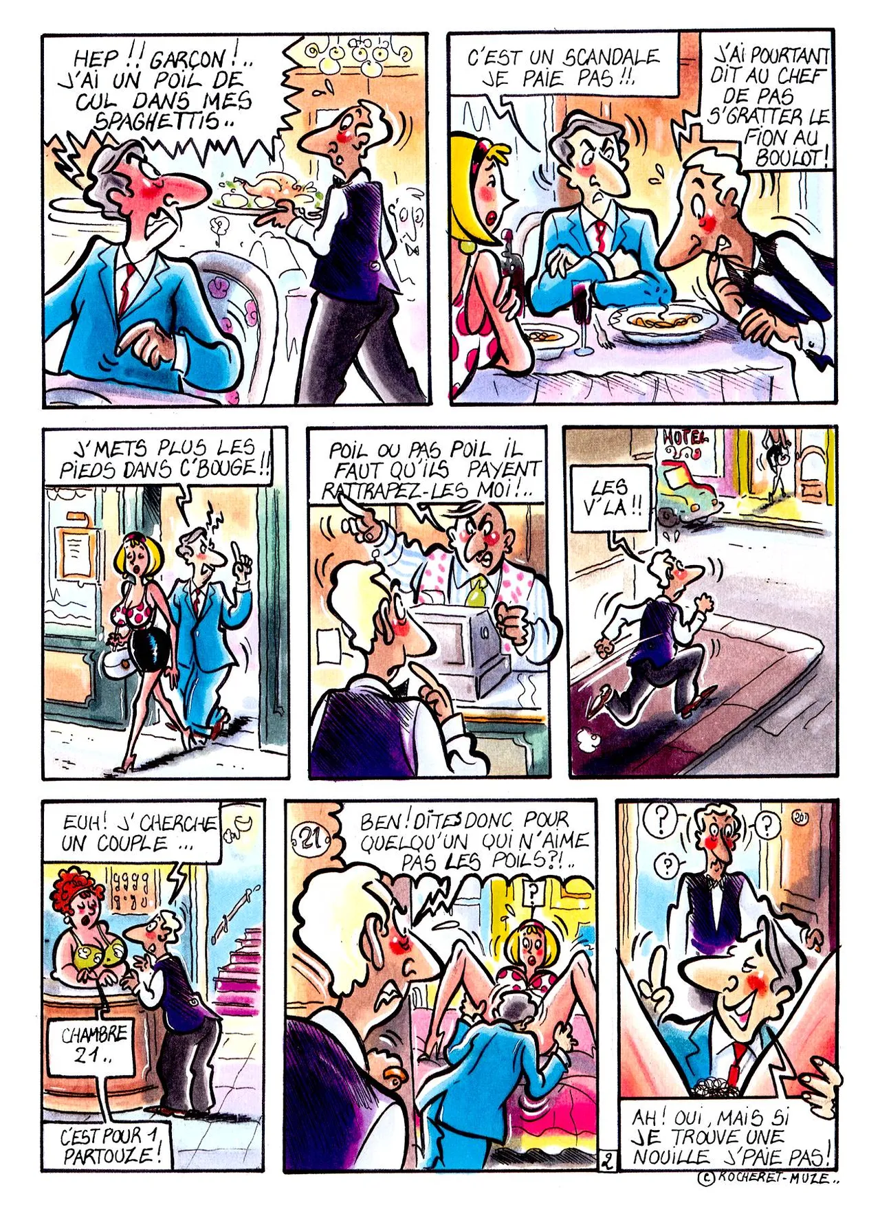 Rocheret  &amp; Muze - Choupinette : S'fait inviter au resto ! page 3 full