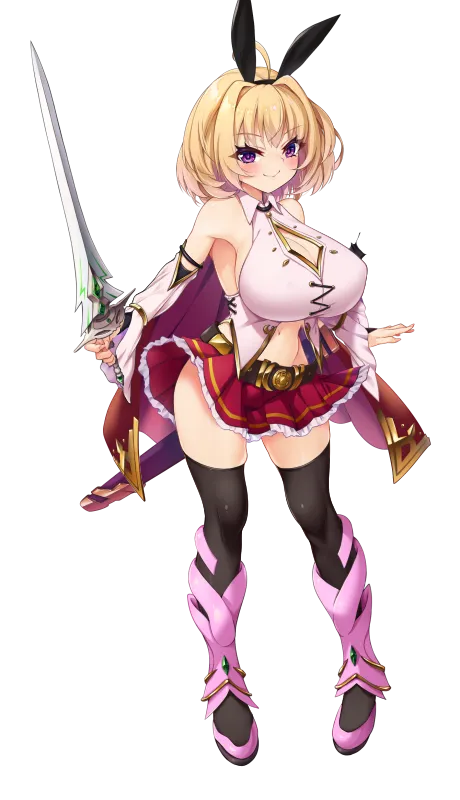 Yuusha-hime Milia character set page 1 full