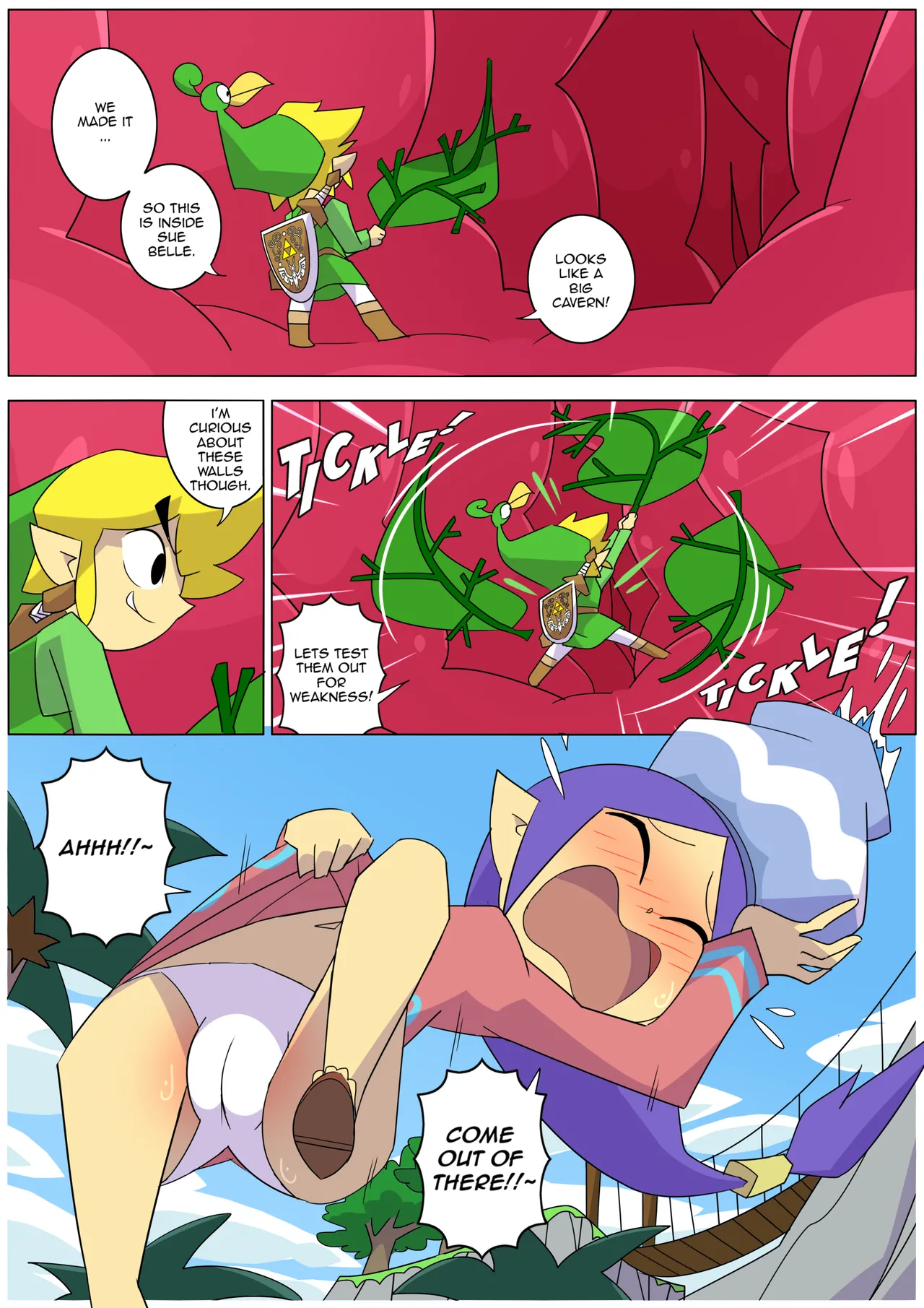 The Journey Up Sue Belle's Panties page 8 full