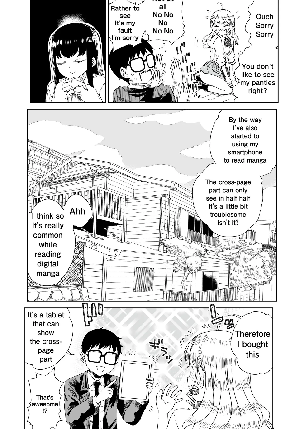 Ota Gyaru ~Otaku ni Yasashii Shiro &amp; Guro Gyaru to LoveLove Noumitsu Fudeoroshi W Ecchi~ | Otagal~Losing Virgin sweet sex with black and white style girl who being nice to Otaku~ page 4 full