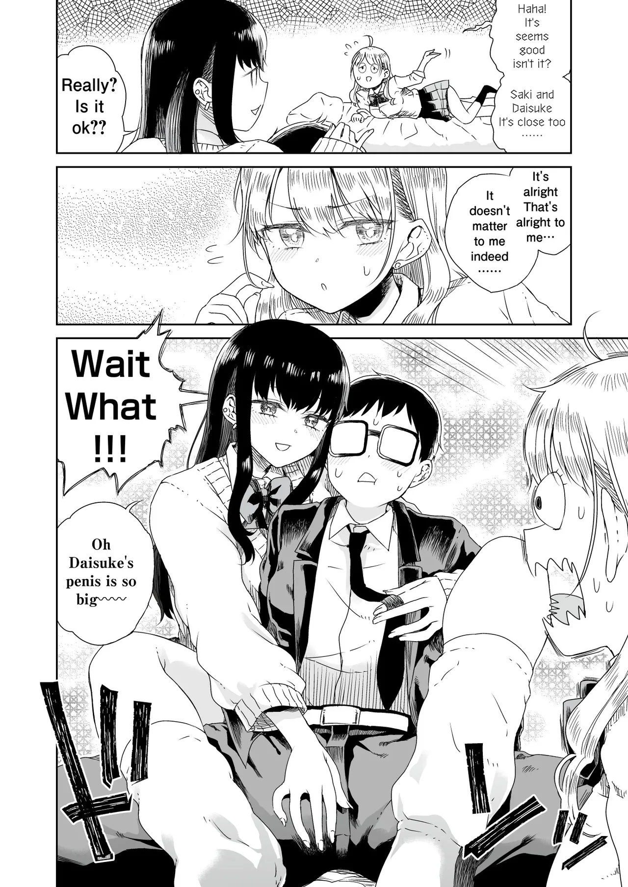 Ota Gyaru ~Otaku ni Yasashii Shiro &amp; Guro Gyaru to LoveLove Noumitsu Fudeoroshi W Ecchi~ | Otagal~Losing Virgin sweet sex with black and white style girl who being nice to Otaku~ page 7 full