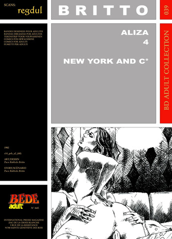 Paco Robledo Britto - Aliza #4 : New York and Co. cover