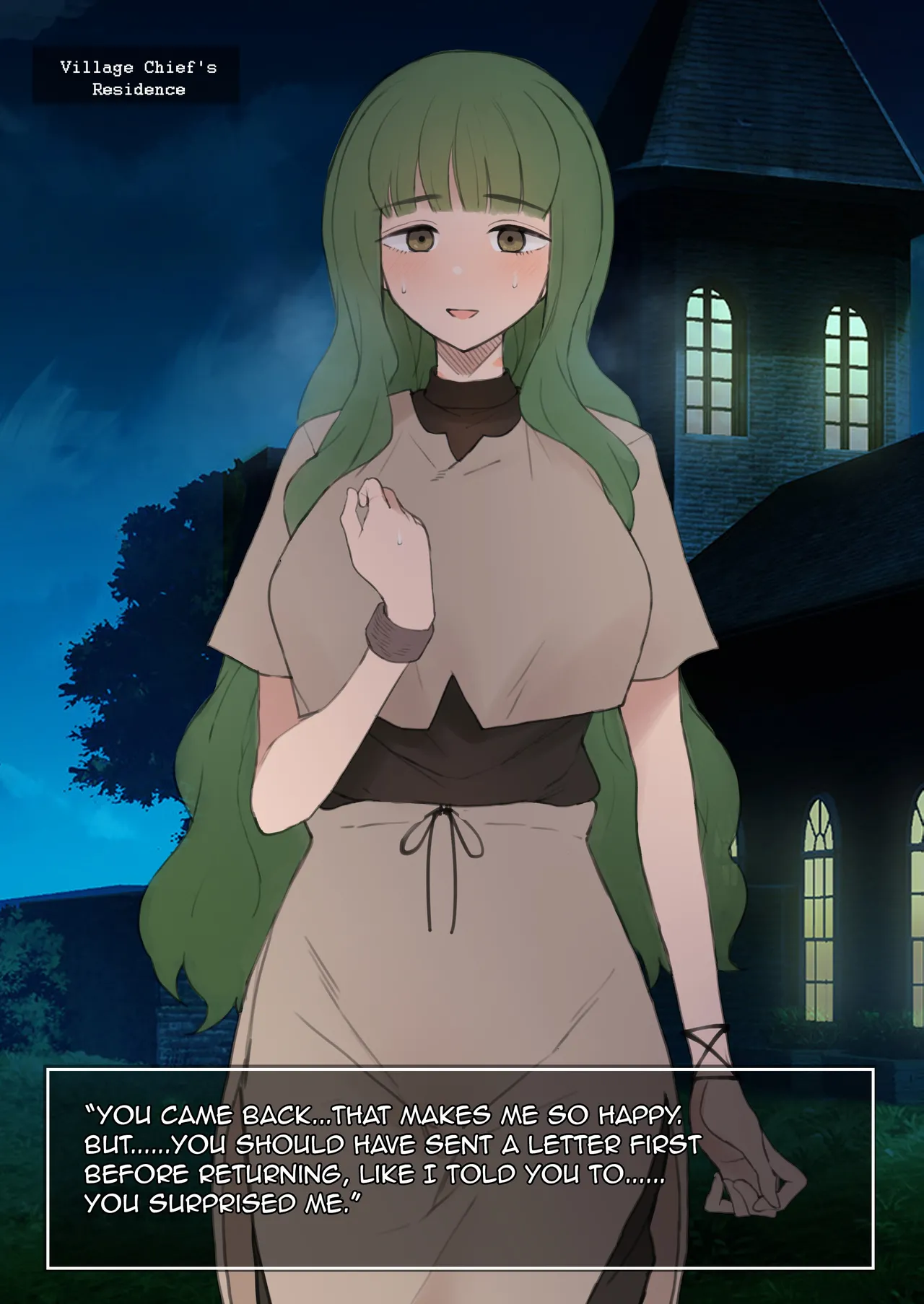 Erotic RPG scenario, while the protagonist is on an adventure his mother on the starting village gets NTR’d page 5 full