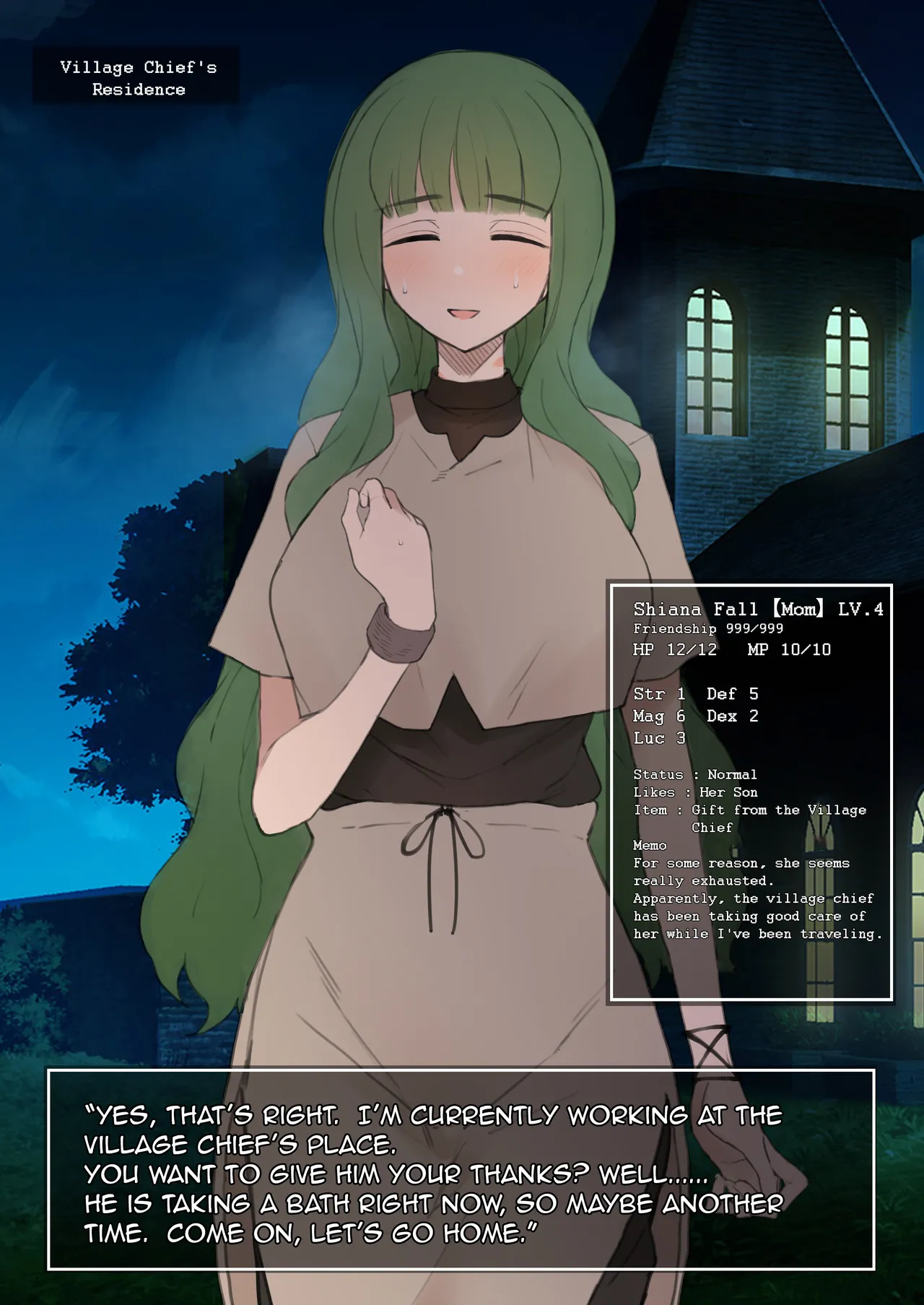 Erotic RPG scenario, while the protagonist is on an adventure his mother on the starting village gets NTR’d page 6 full
