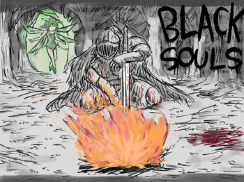 BLACKSOULS - Kuro no Douwa to Gomaki - cover