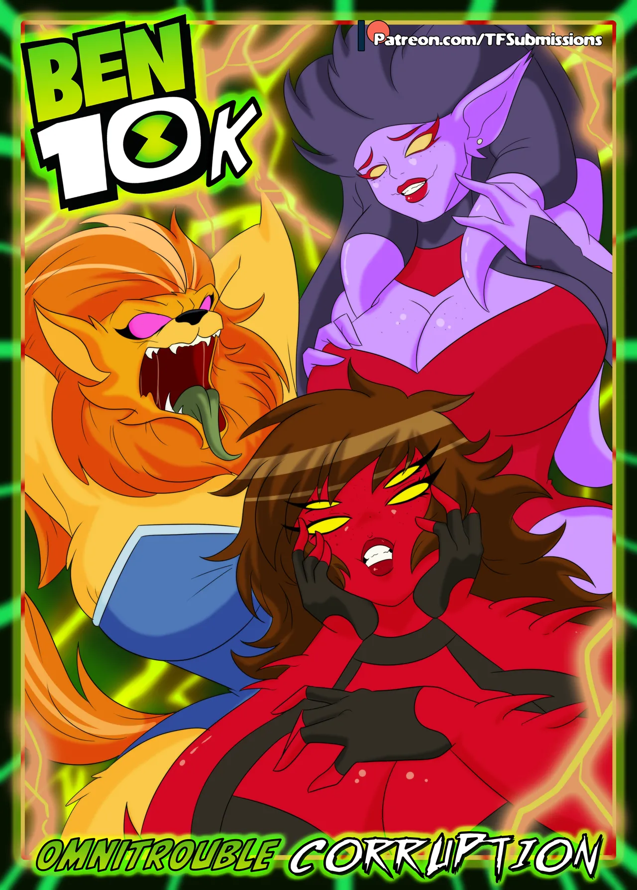 Ben 10k Omnitrouble Corruption page 1 full
