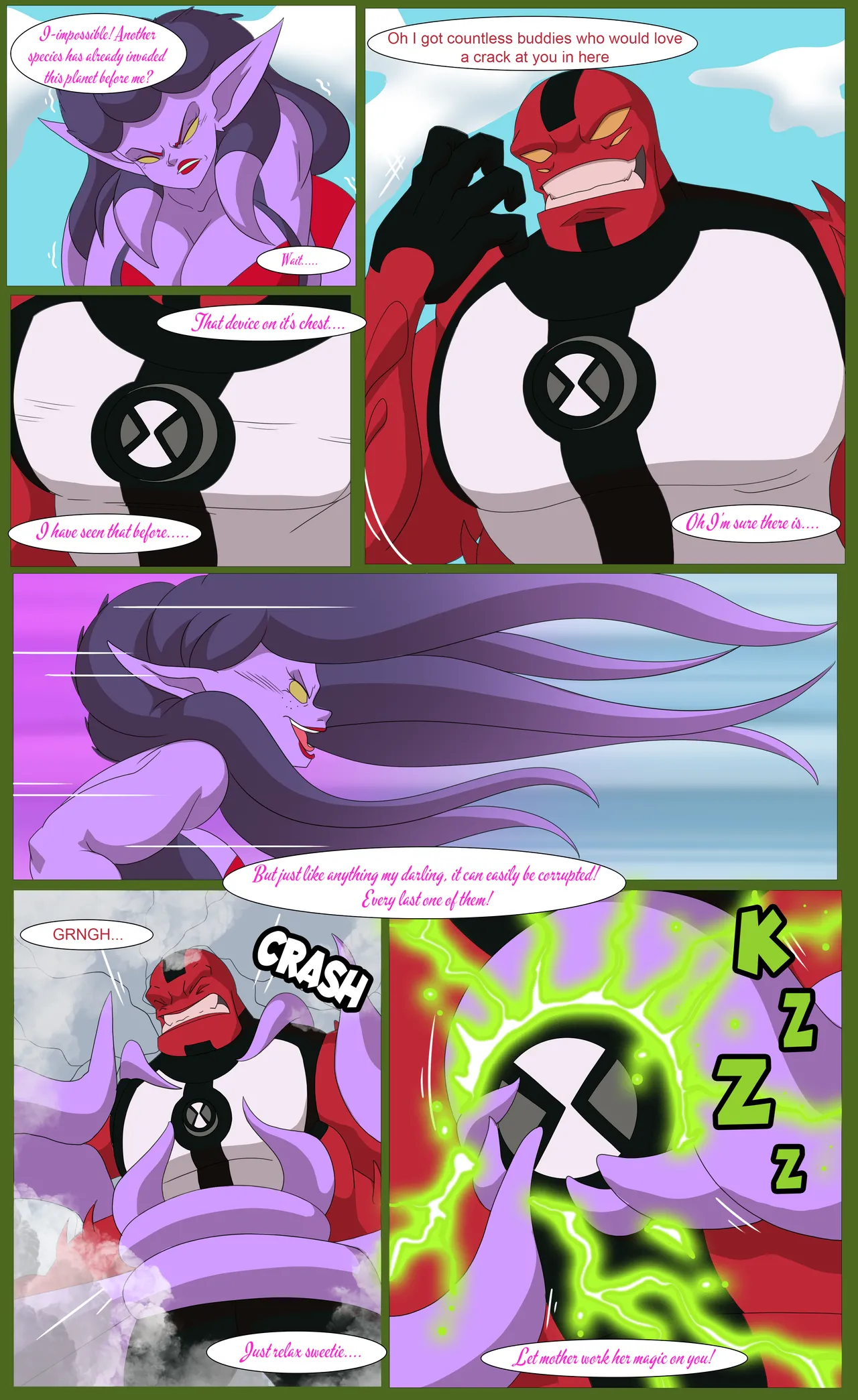 Ben 10k Omnitrouble Corruption page 7 full
