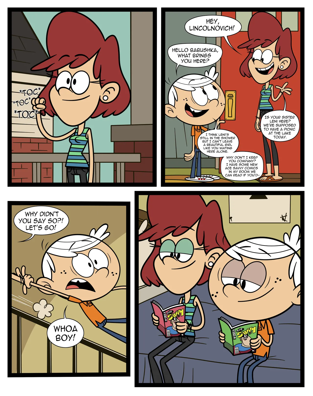 Lincoln x Becky page 1 full