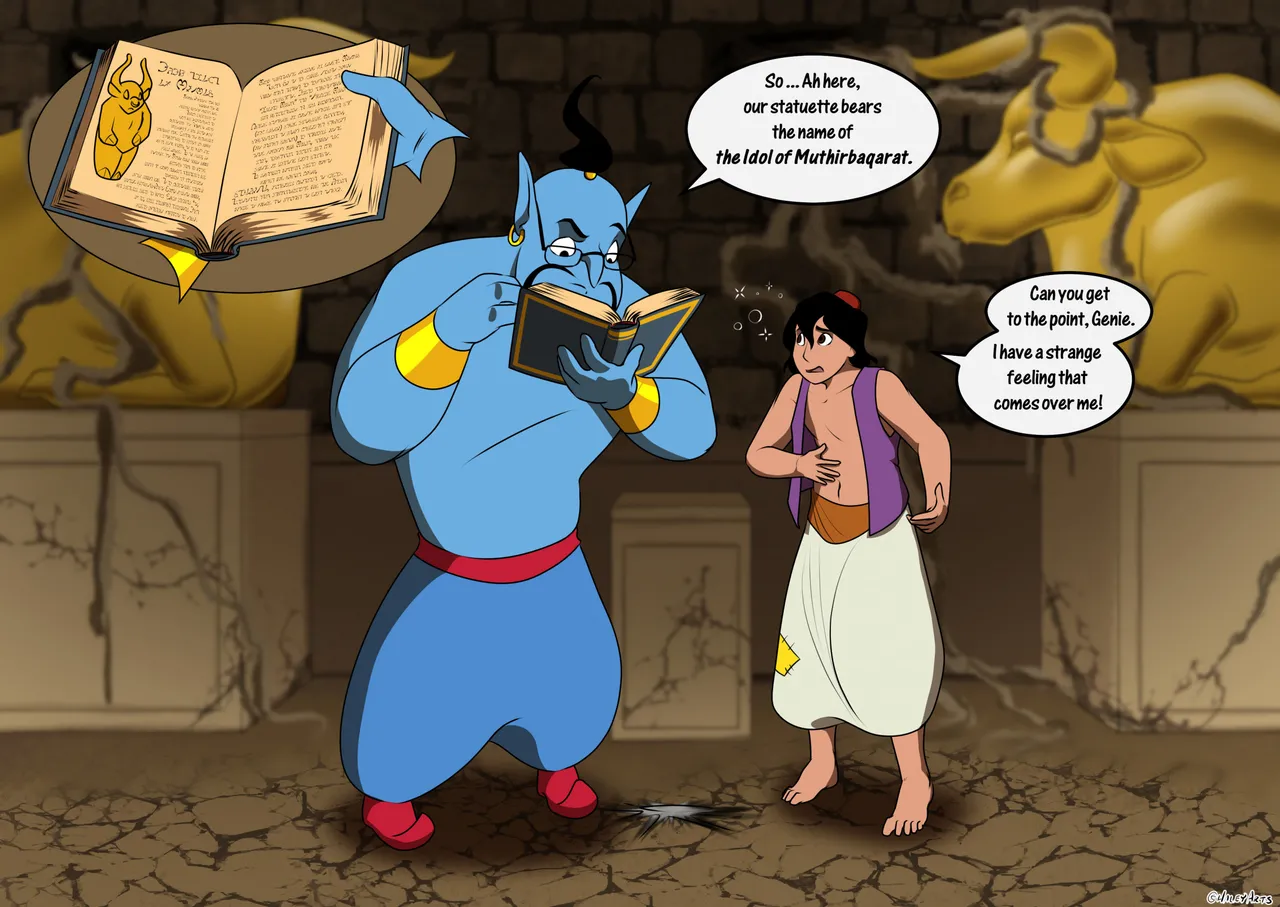 Aladdin and The Bovine Idol page 7 full