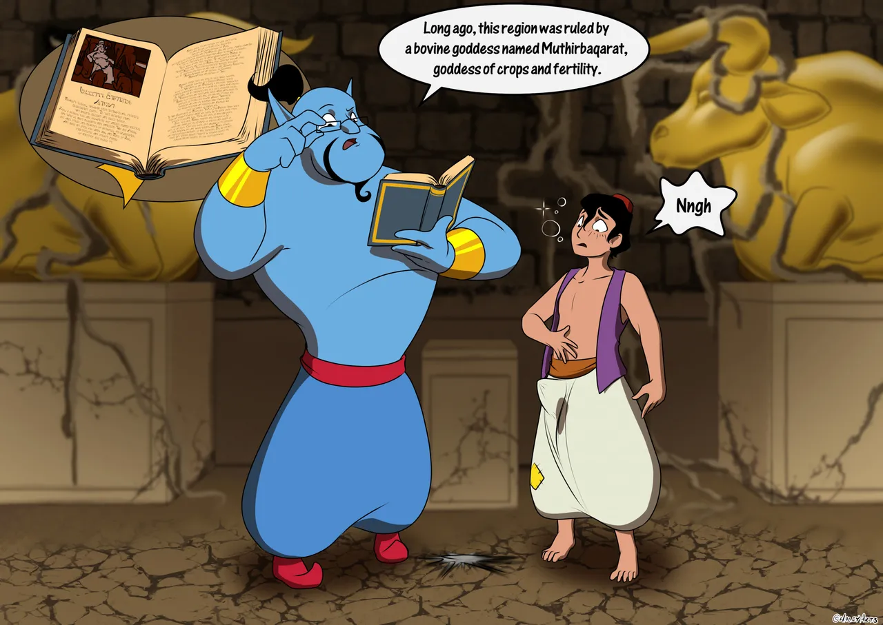 Aladdin and The Bovine Idol page 8 full