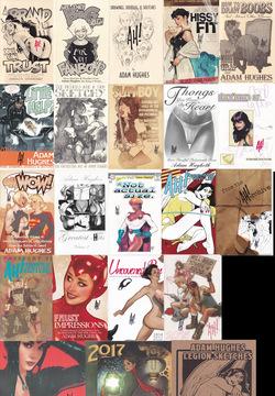 [Adam Hughes] Sketchbook Collection