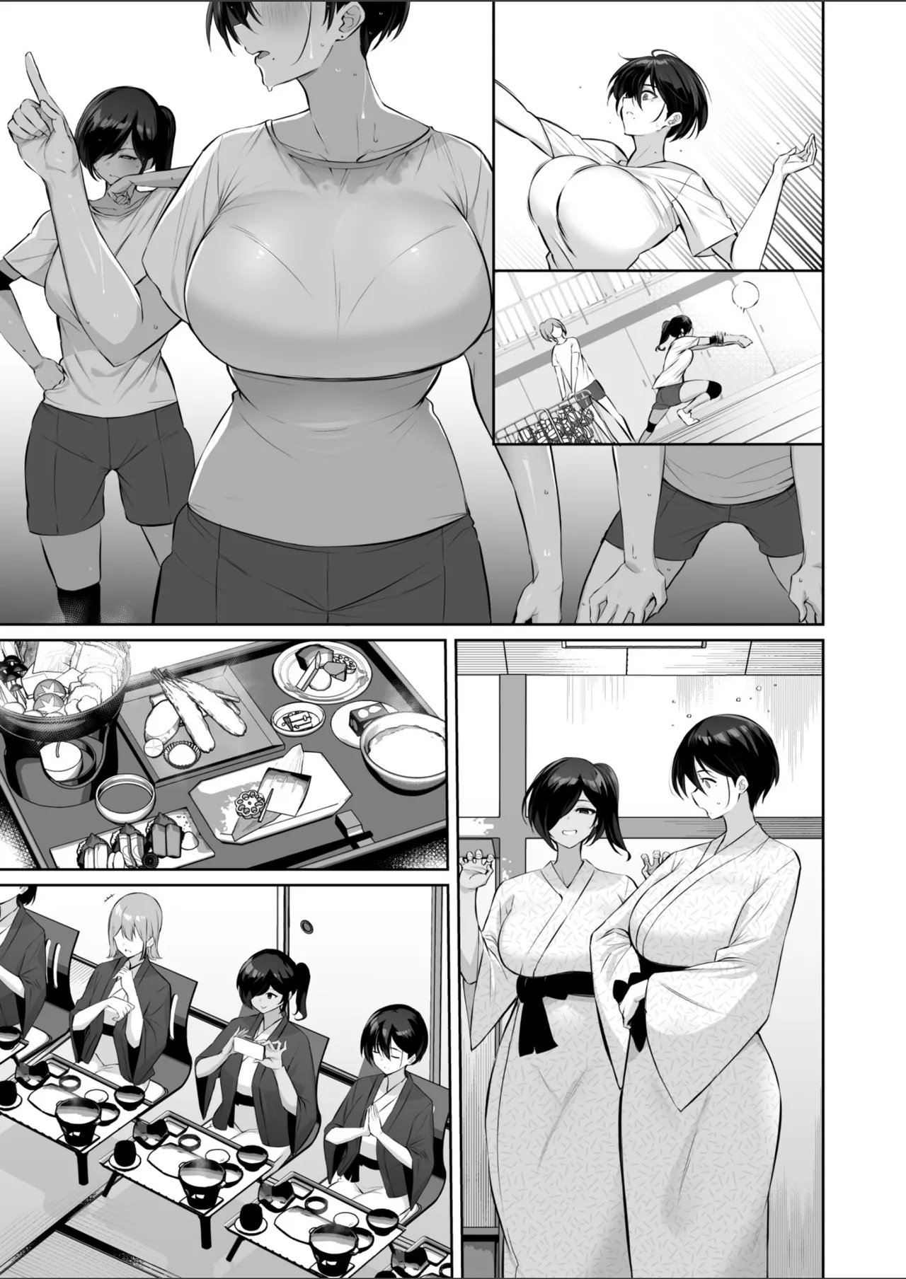 Mitsu Kan Gasshuku ~Danshi Buin no Gohoubi Mesu Onaho~ page 7 full