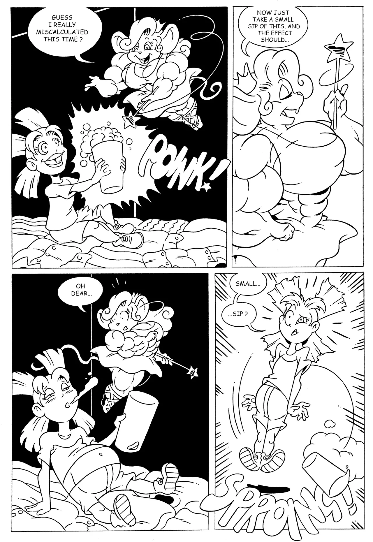 Youtsuba and the Babysitter page 8 full