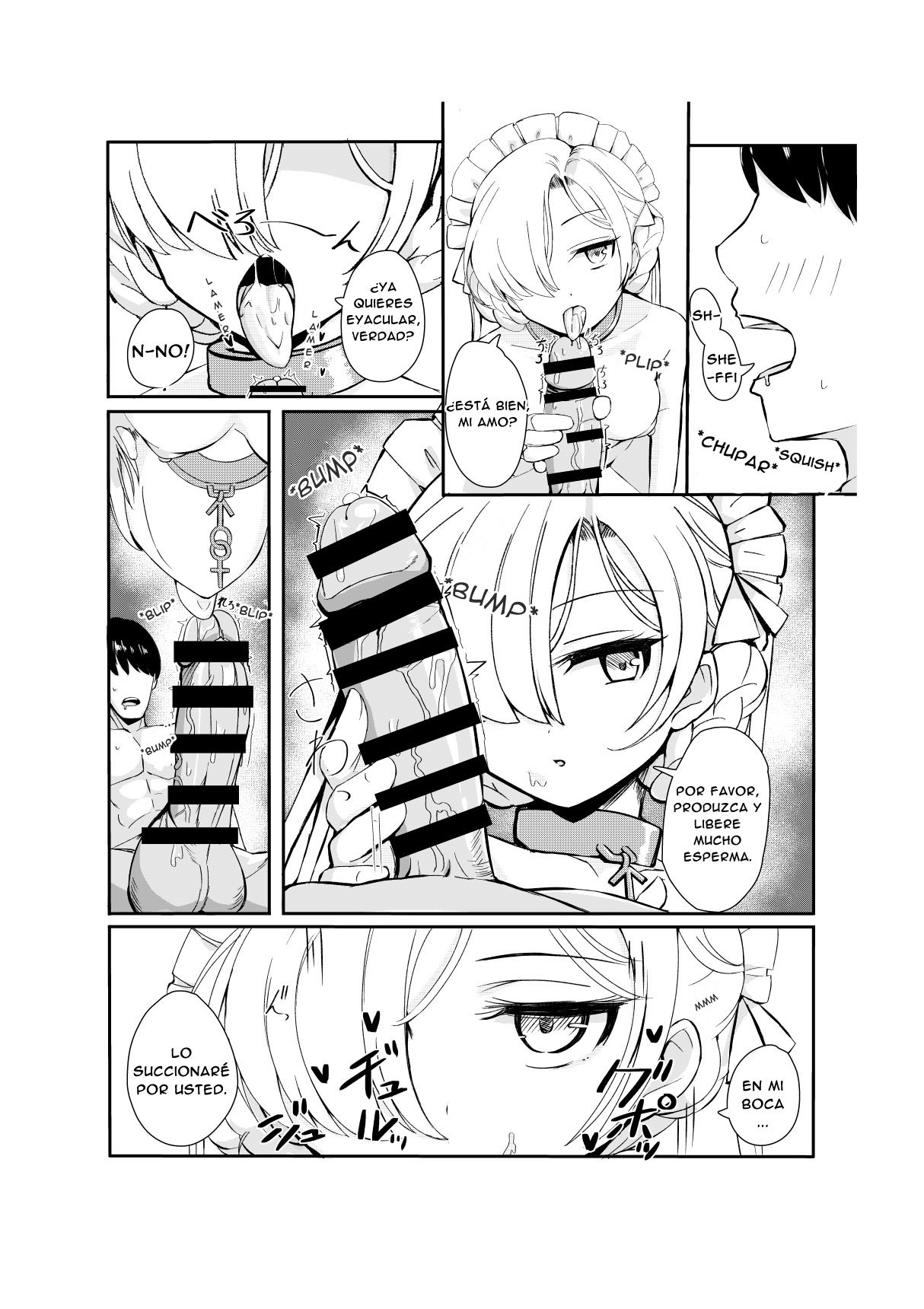 Goshujin-sama ga Daisukina Muhyoujou Meido to Futarikiri ni Natta Hi | El dia en que me quede a solas con la maid inexpresiva que esta enamorada de su amo page 6 full